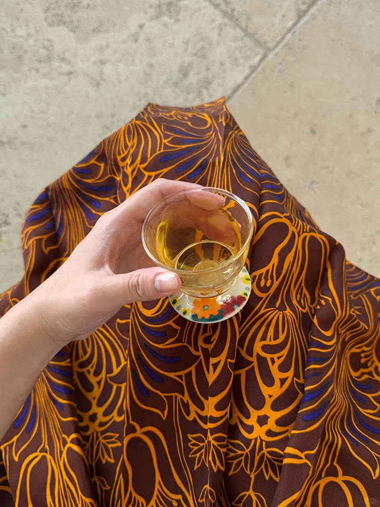 SoftServe New｜《手绘小花》陶瓷玻璃清酒杯