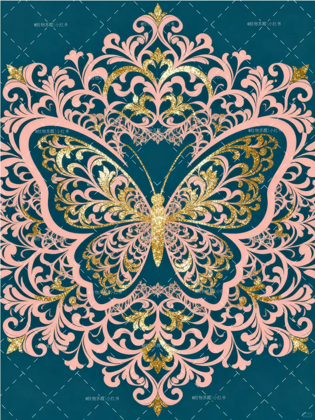 蝶纹秘境｜复古蝴蝶纹美到小众圈狂喜?