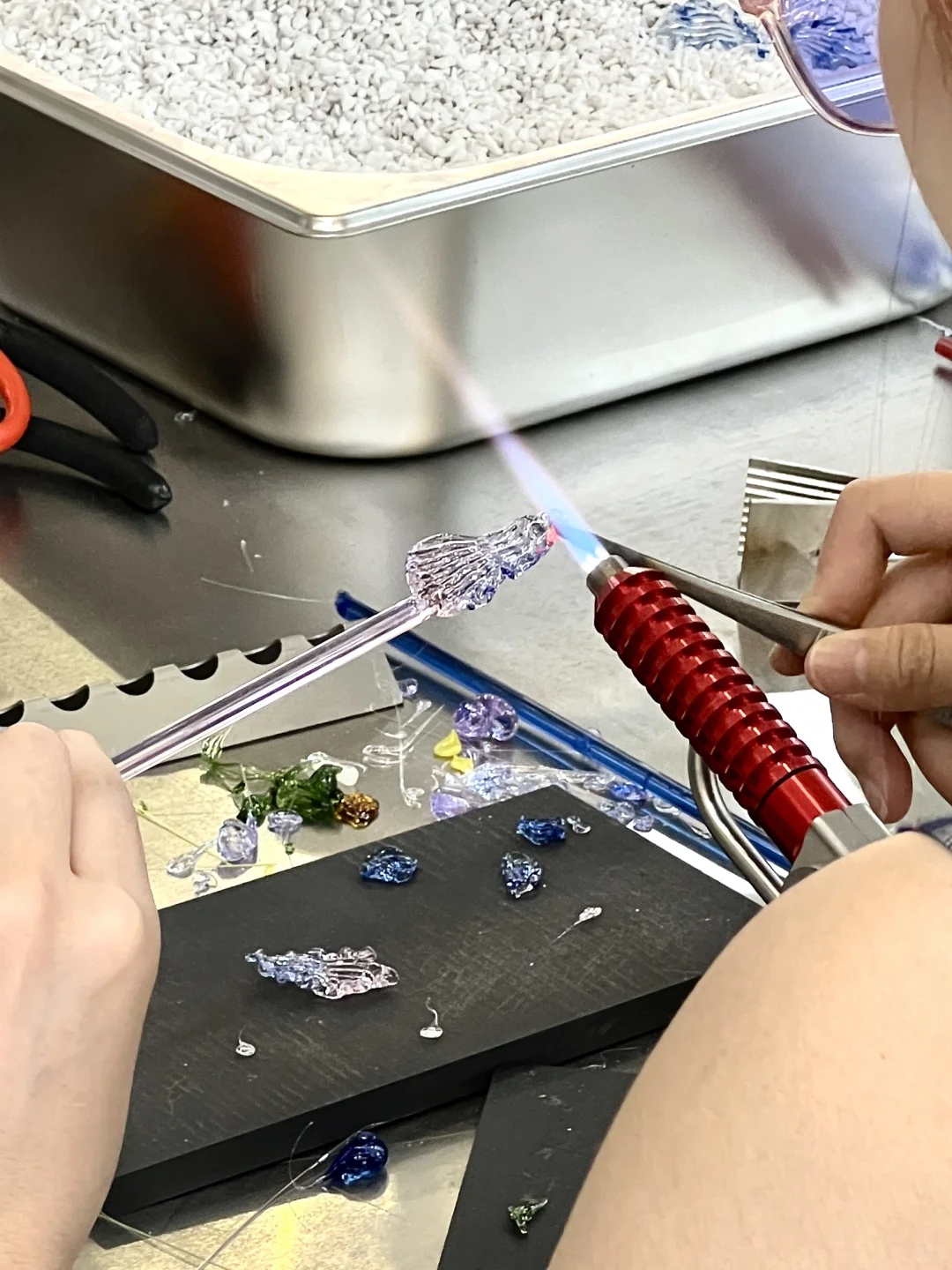 小寨坠大的手工店…治愈系烧玻璃我真的❤️