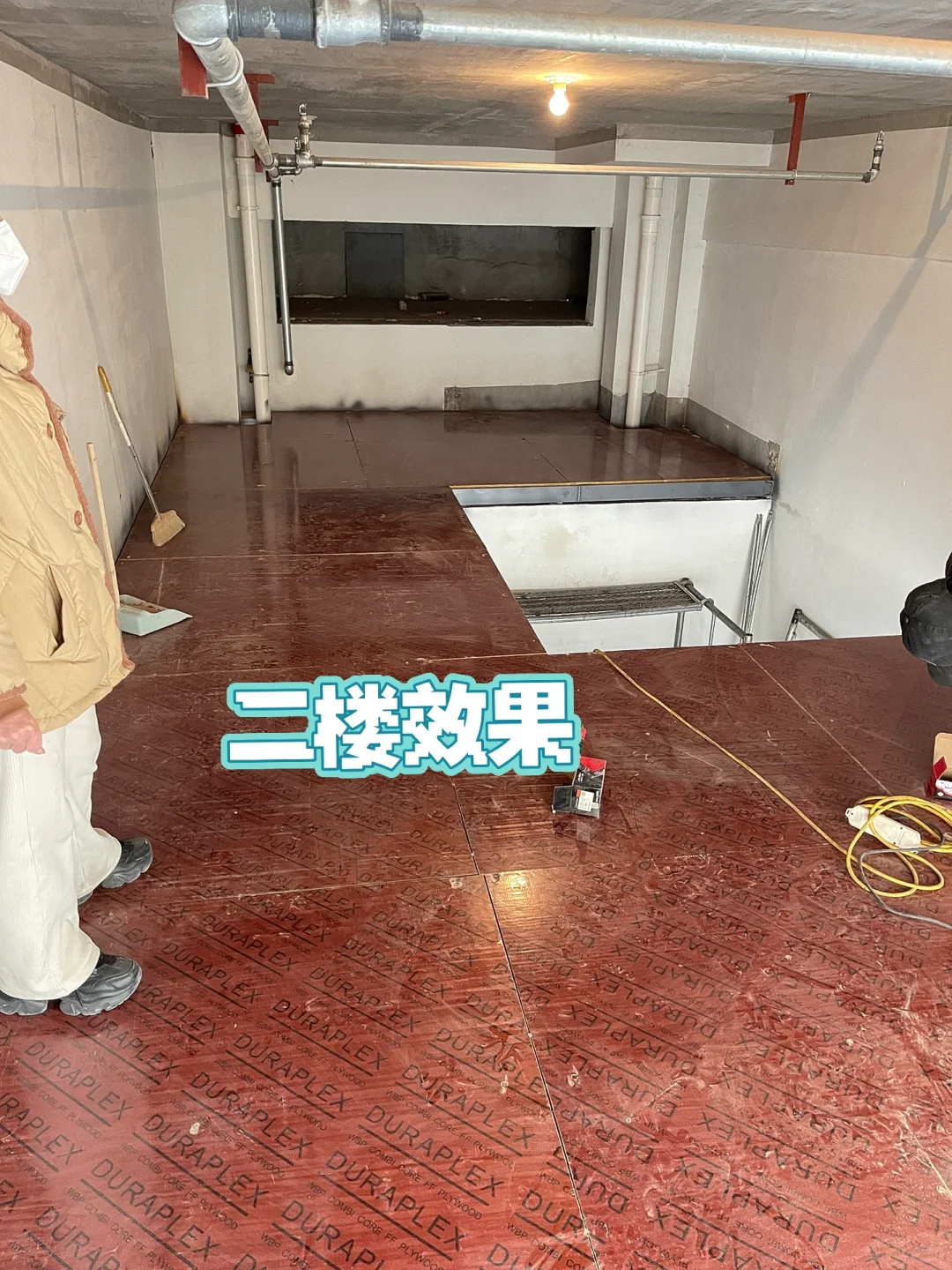 复式楼钢结构完工✅