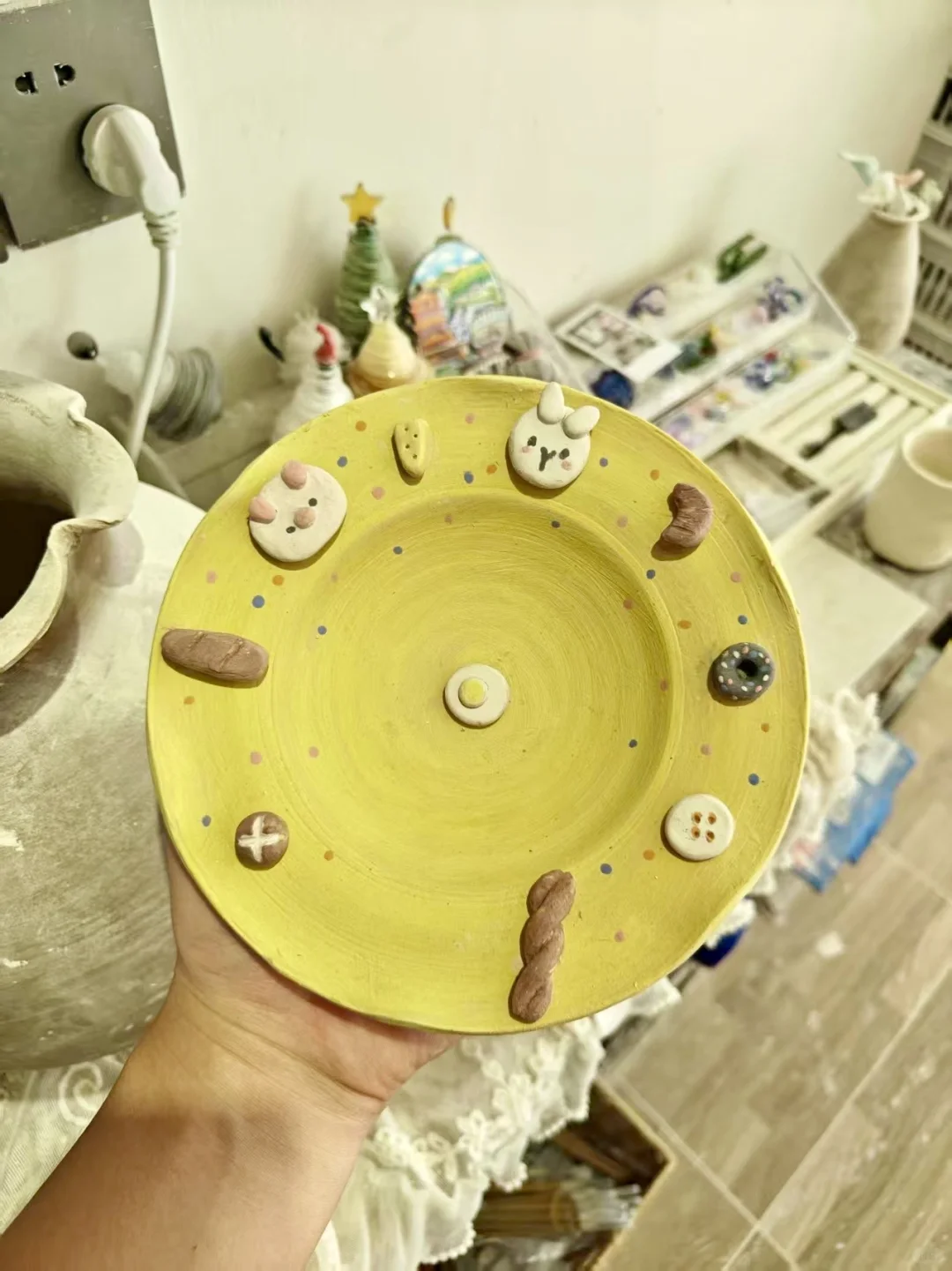 我真的太爱在景德镇做陶艺玩泥巴了！?