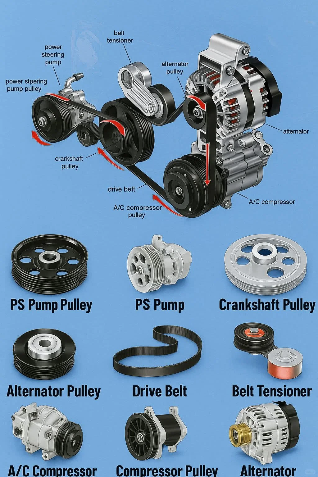 汽车发动机核心零部件