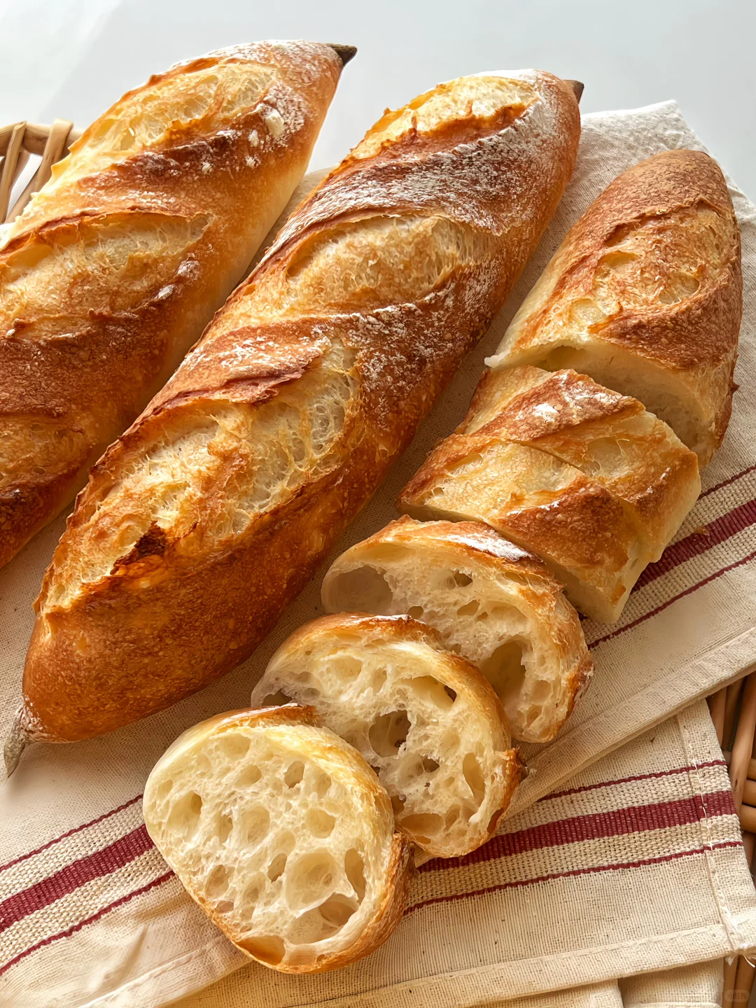 无糖油短法棍❗️免揉面零失败~好吃又低卡