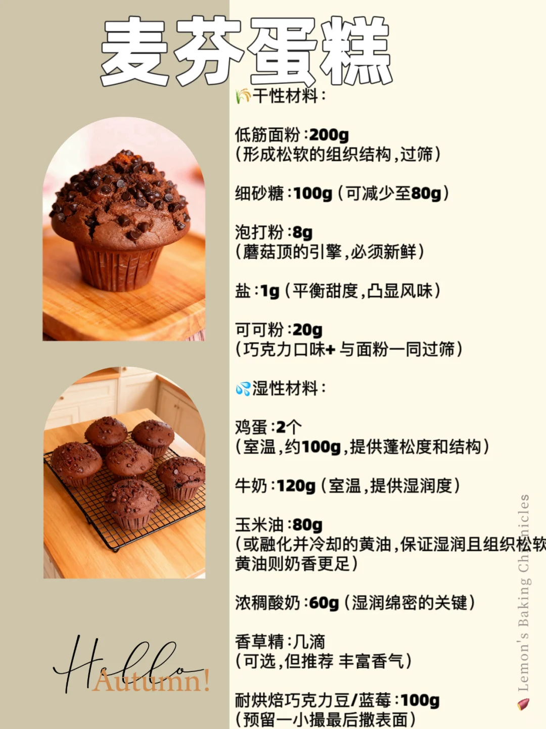 无需打发?给烘焙新手的入门蛋糕甜品推荐~