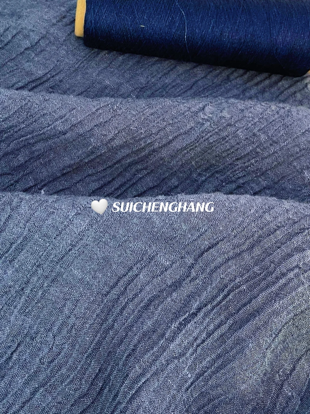 面料分享｜高级感肌理褶皱亚麻棉