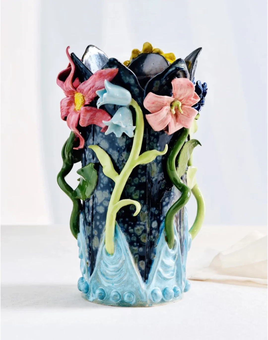 ⚪️陶艺分享｜花花的花瓶