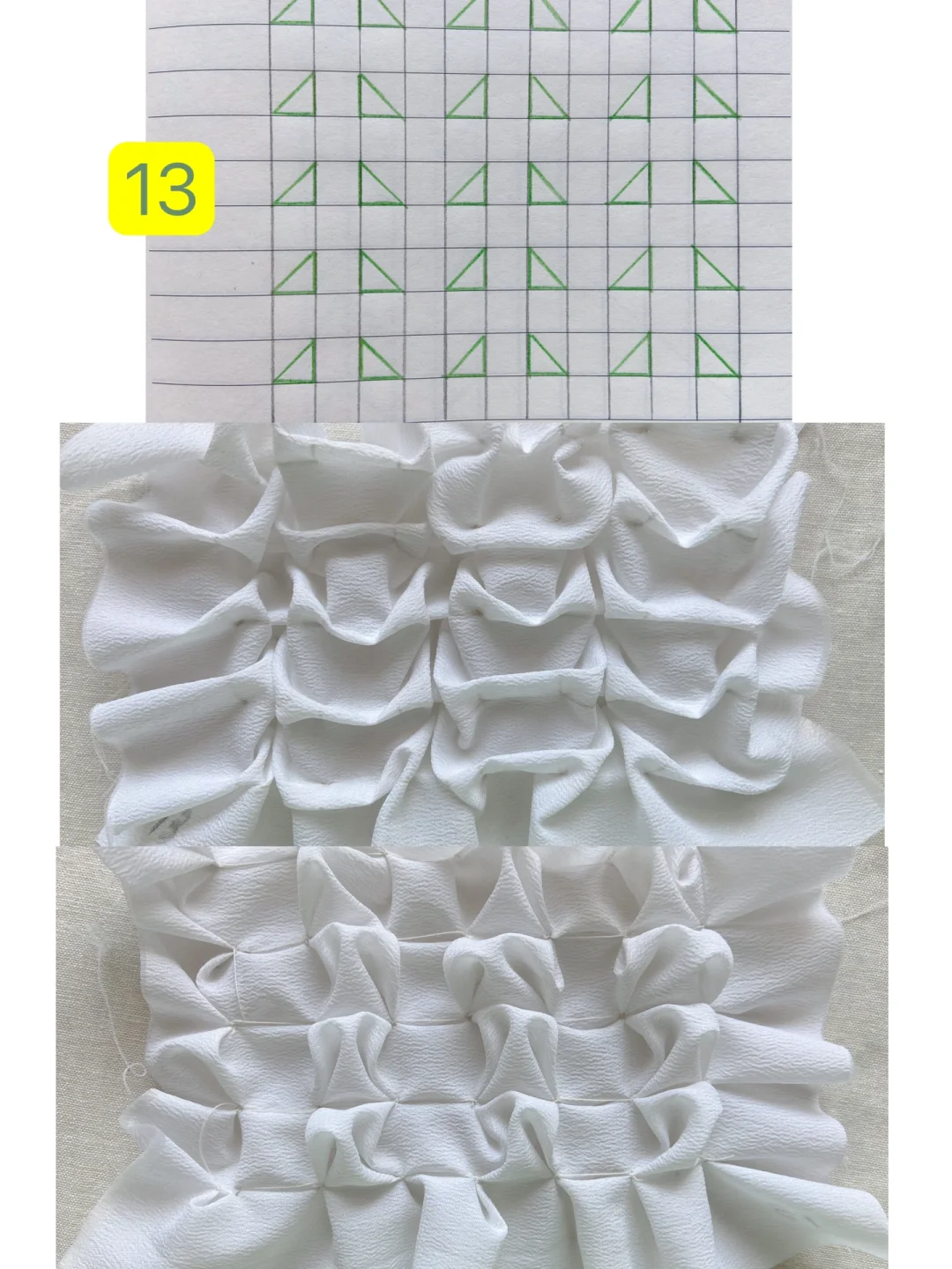 面料再造系列～肌理褶皱（11～20）总结