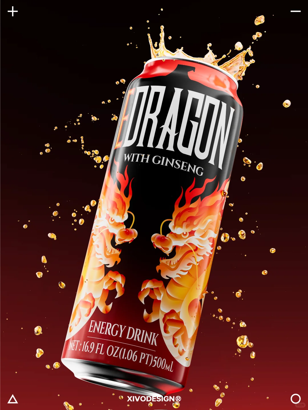 给美国能量饮料界一点东方力量的震撼！