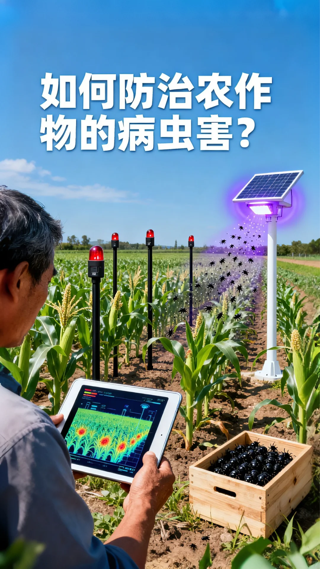 如何防治农作物的病虫害？