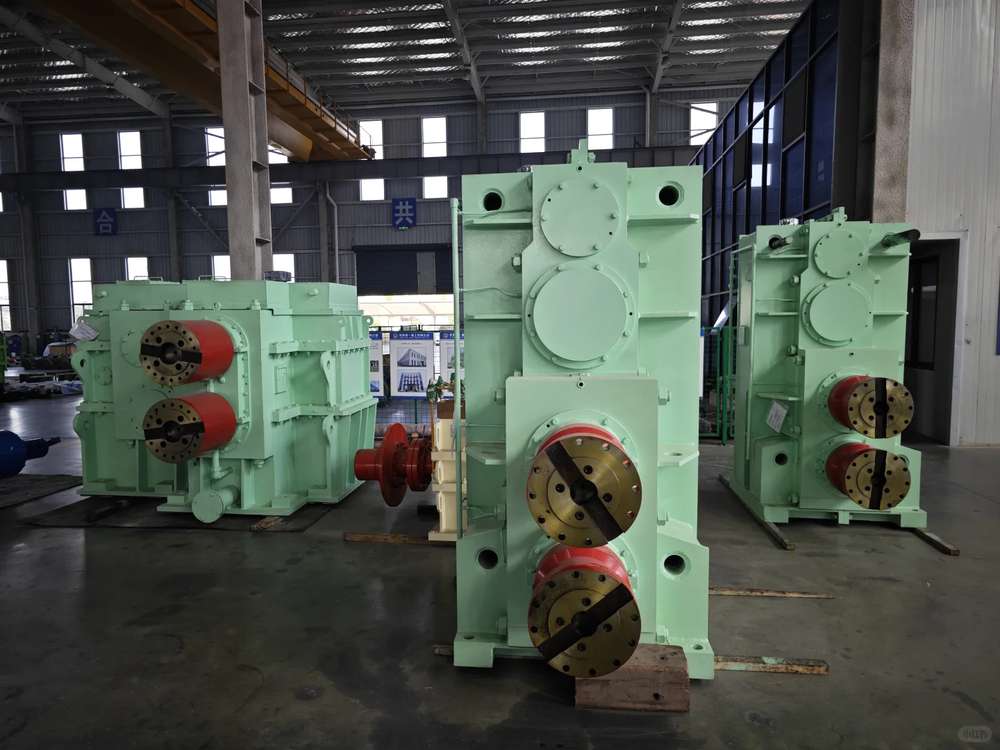 出口设备交付中