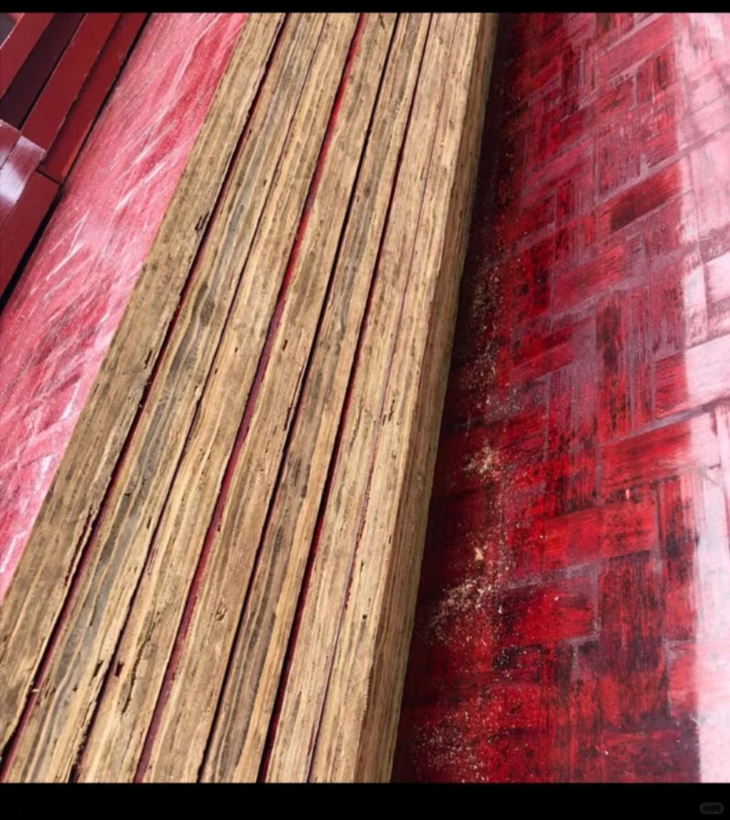 桥梁工程工地竹胶板桥梁板覆膜建筑竹胶板