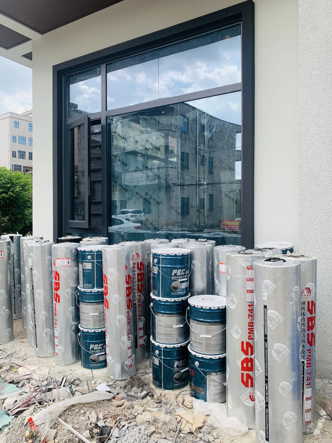 180平卷材居然需要那么多材料…