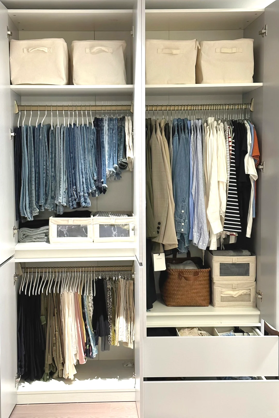 衣柜收纳分享｜我真是个收纳小天才