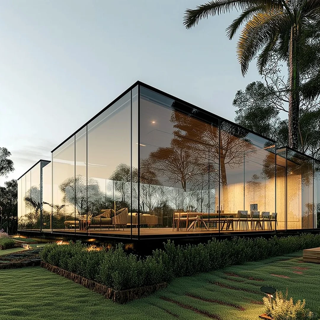 极简玻璃盒子阳光房｜越简单越高级