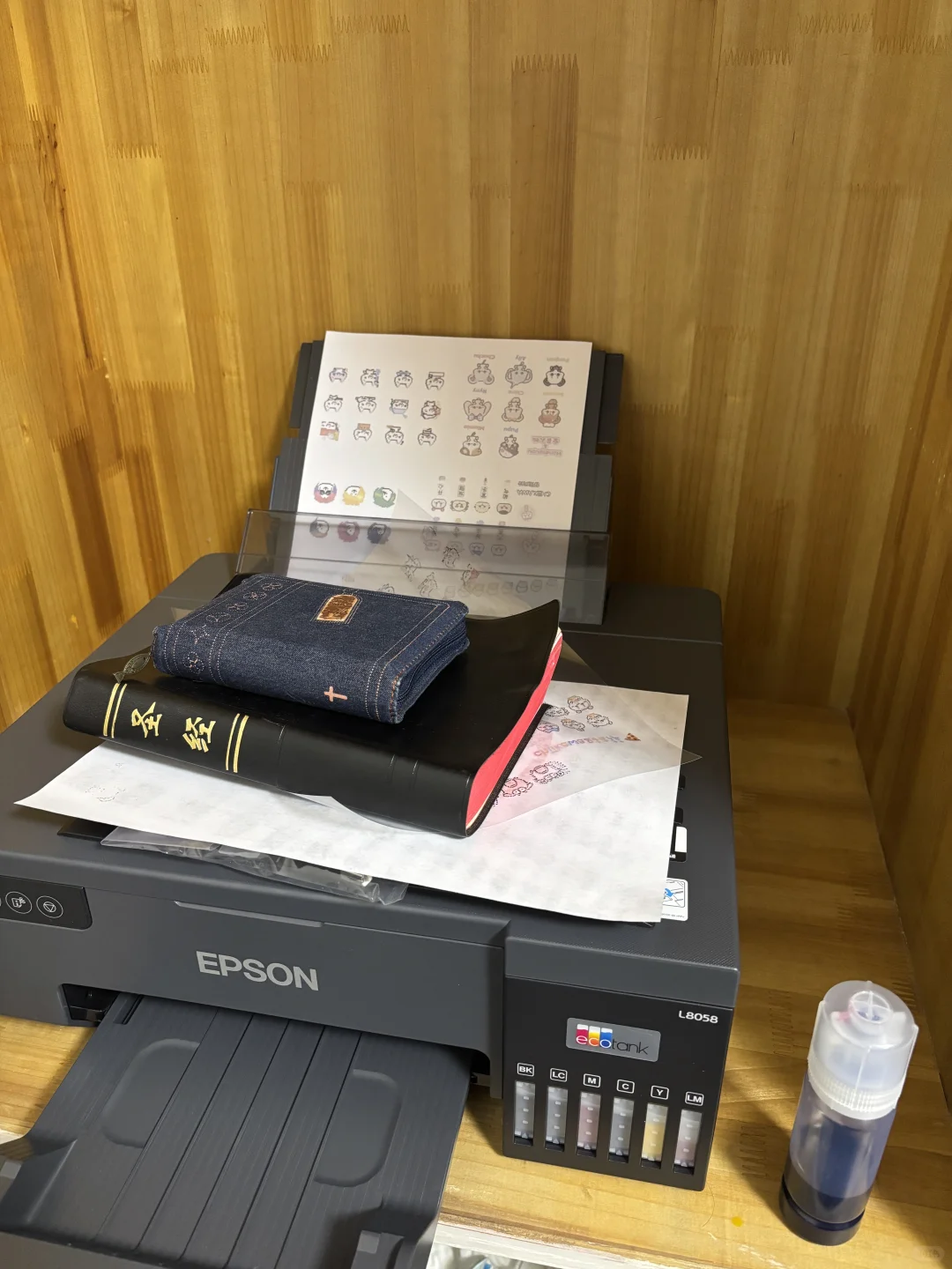 第一次热转印失败