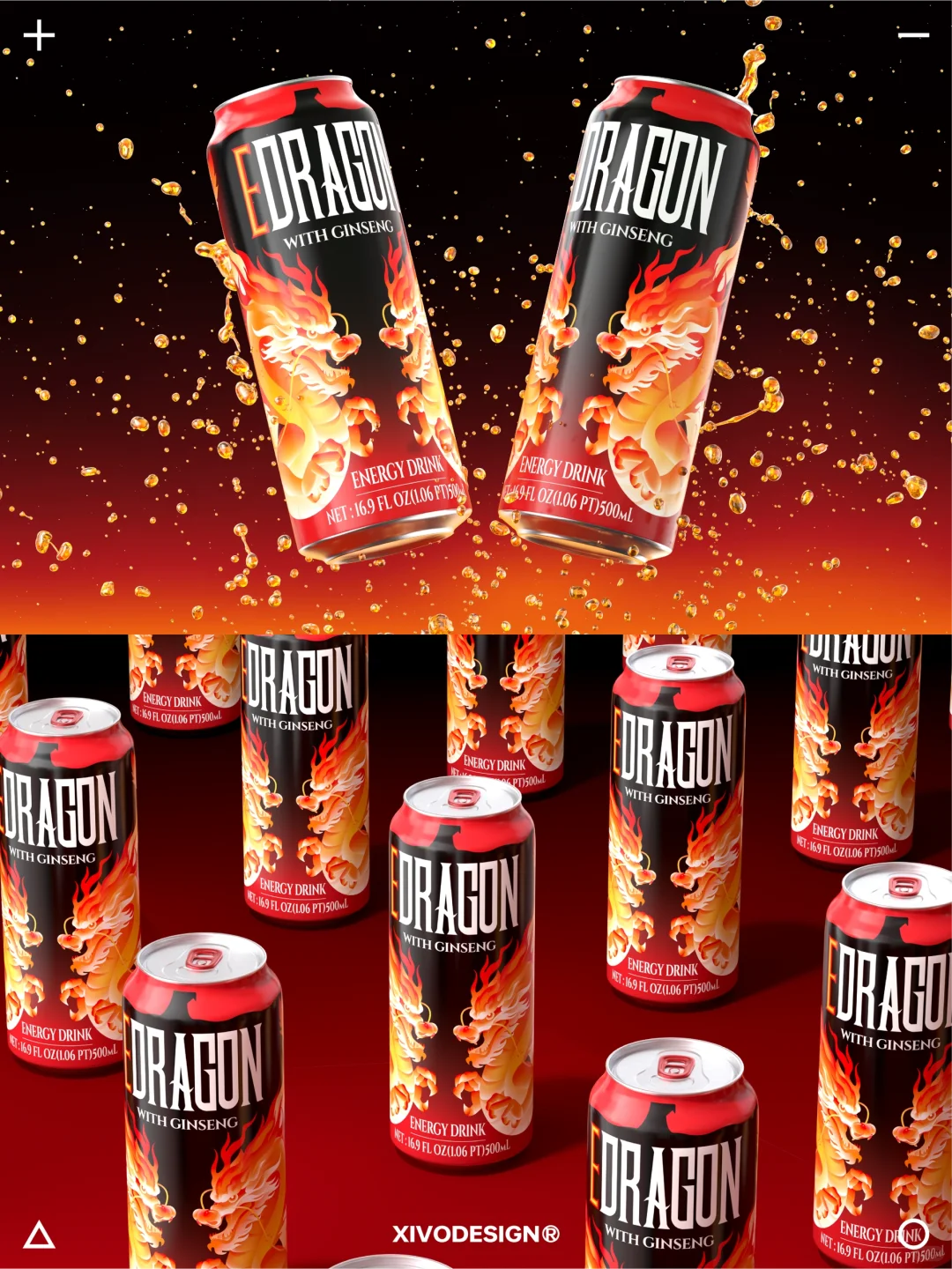 给美国能量饮料界一点东方力量的震撼！