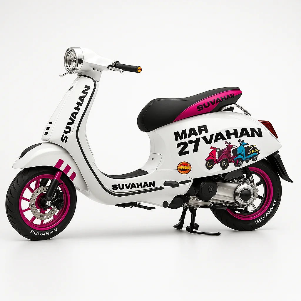 ?小摩托疯狂改造计划：可爱到犯规！