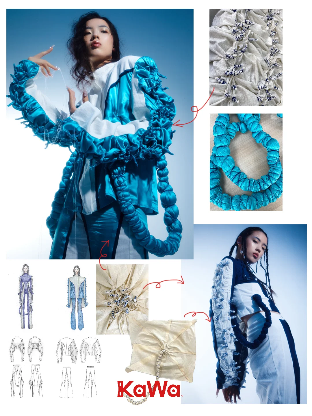 ?绕绕绕！面料再造实验｜捆扎缠绕的魔法?