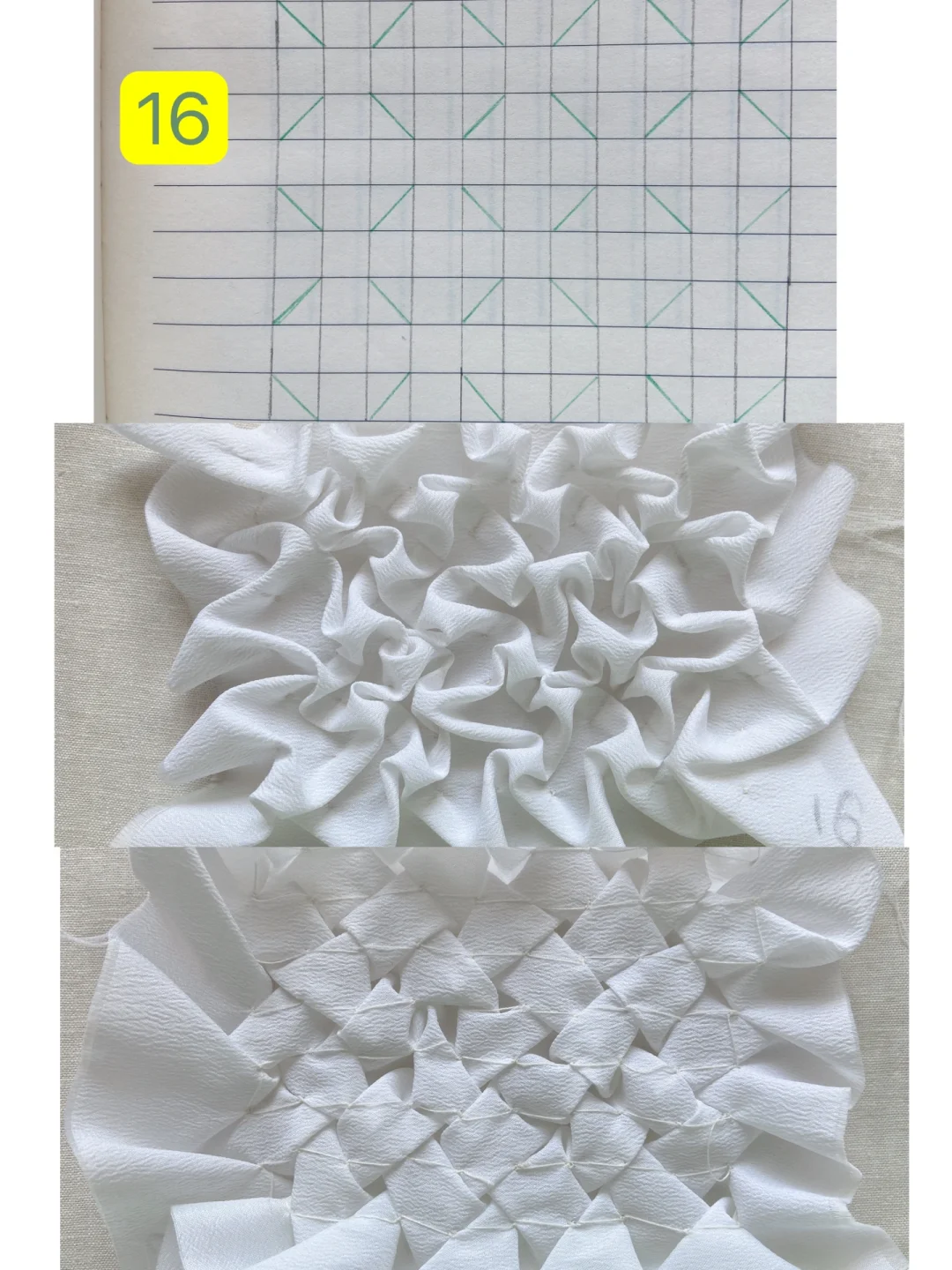 面料再造系列～肌理褶皱（11～20）总结