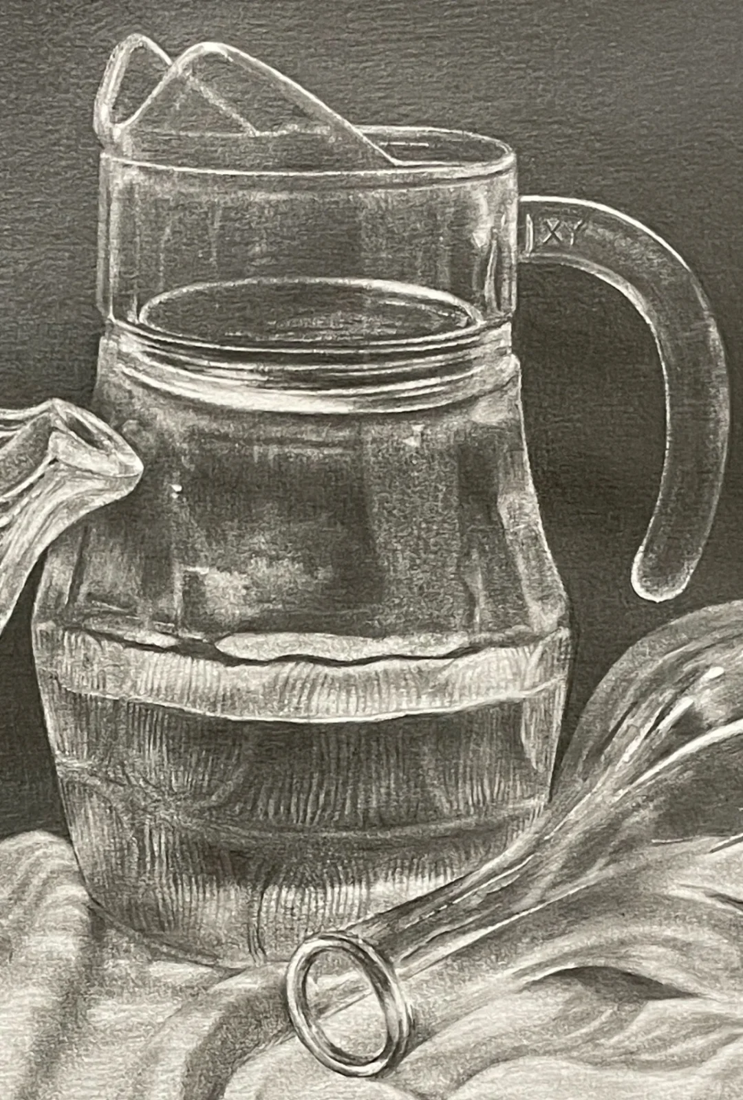 万物皆可画，玻璃器皿的质感算是整明白了