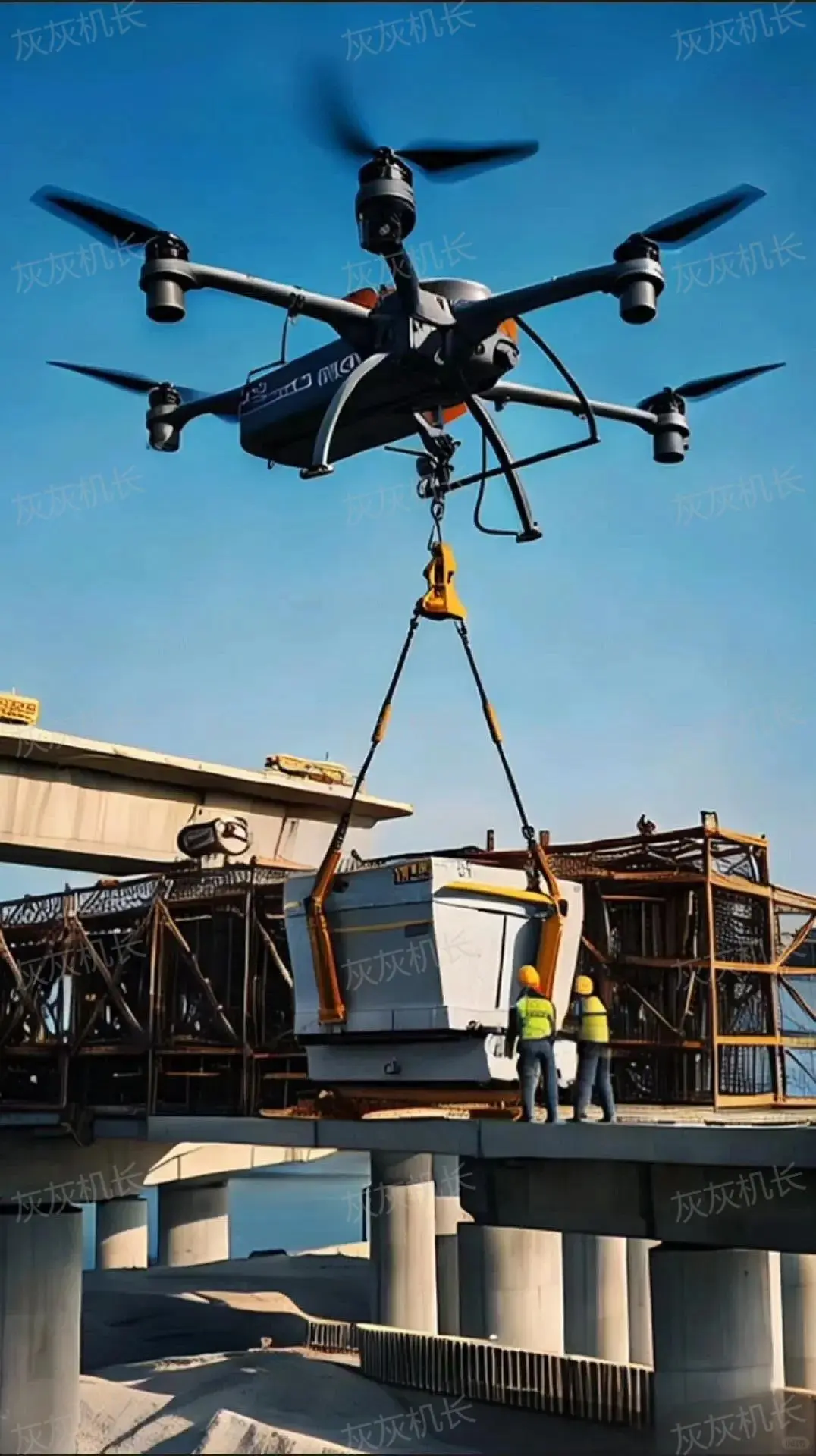 低空经济应用场景--无人机吊运