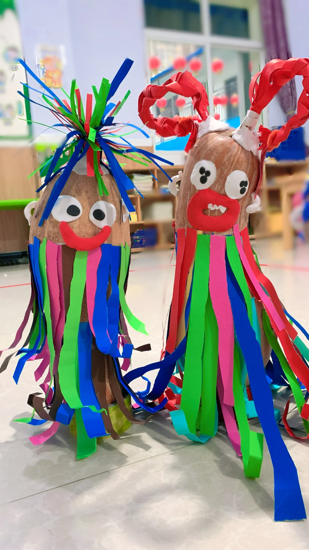 小班自然角 ?创意手工《可爱的南瓜娃娃》