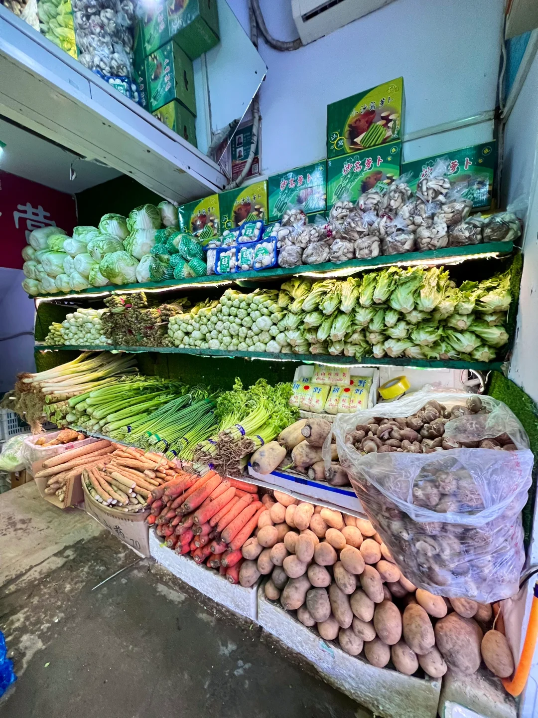 山西商店｜这家蔬菜店的陈列太有艺术视觉