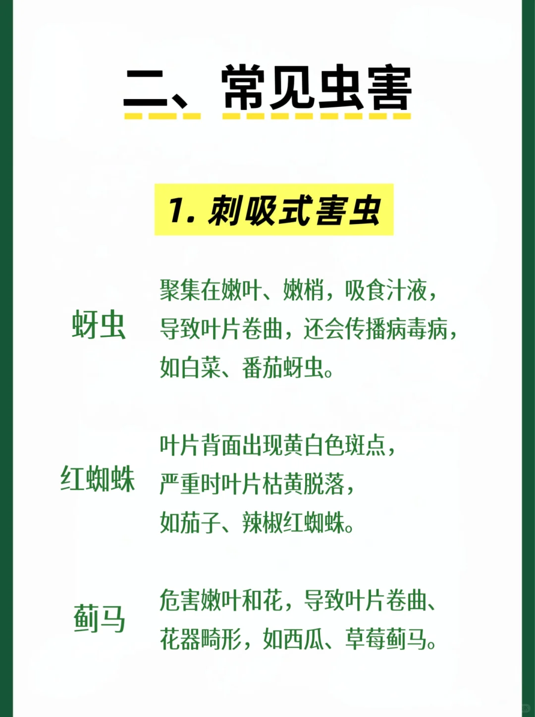 快速识别,蔬菜瓜果常见病虫害类型及案例