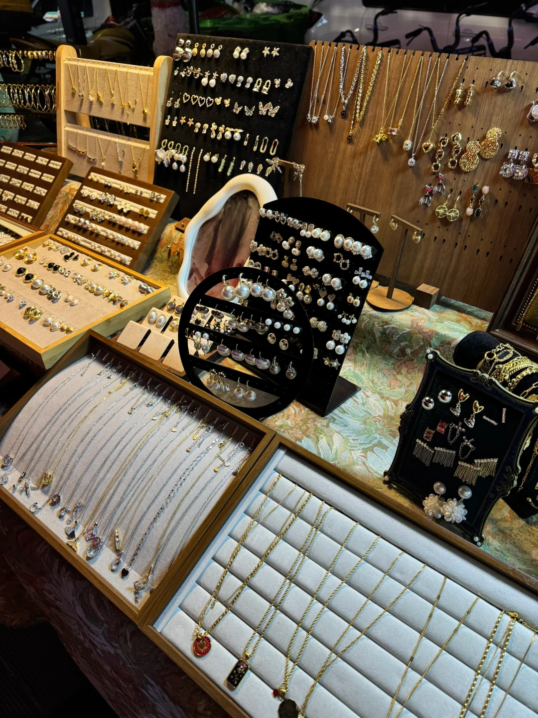 摆摊陈列经验～饰品人看过来