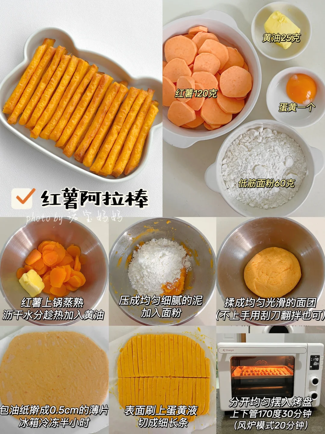 16款自制宝宝健康小零食·小蛋糕‼️哄娃神器~