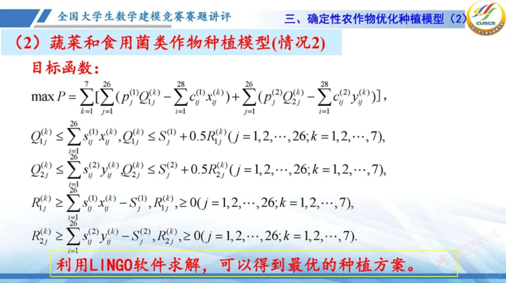 2024年数学建模C题讲评 上