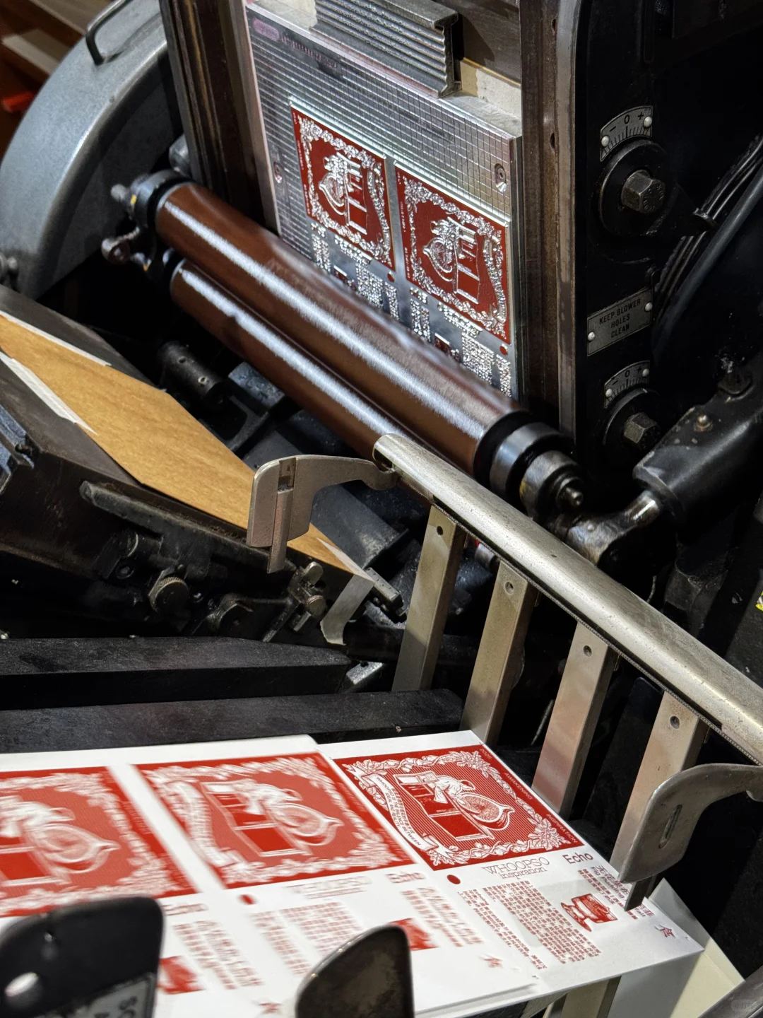 可能这就是海德堡印刷机的魅力吧