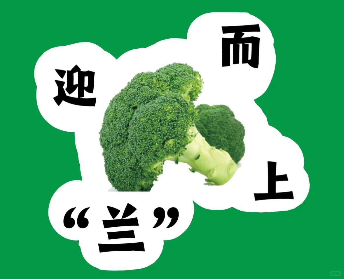 蔬菜谐音成语！超有趣~?
