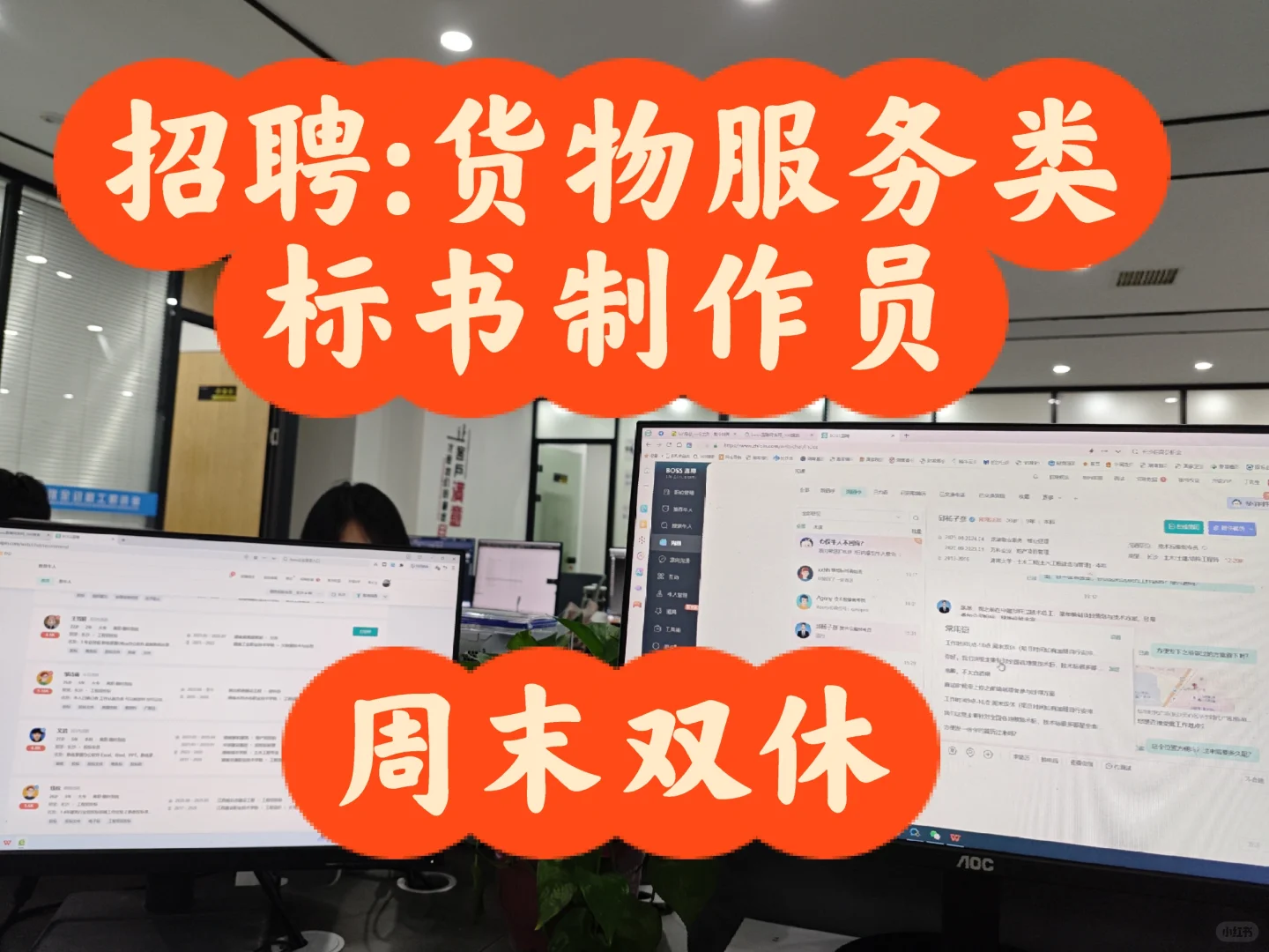 货物服务类标书制作（6000-7000/月）