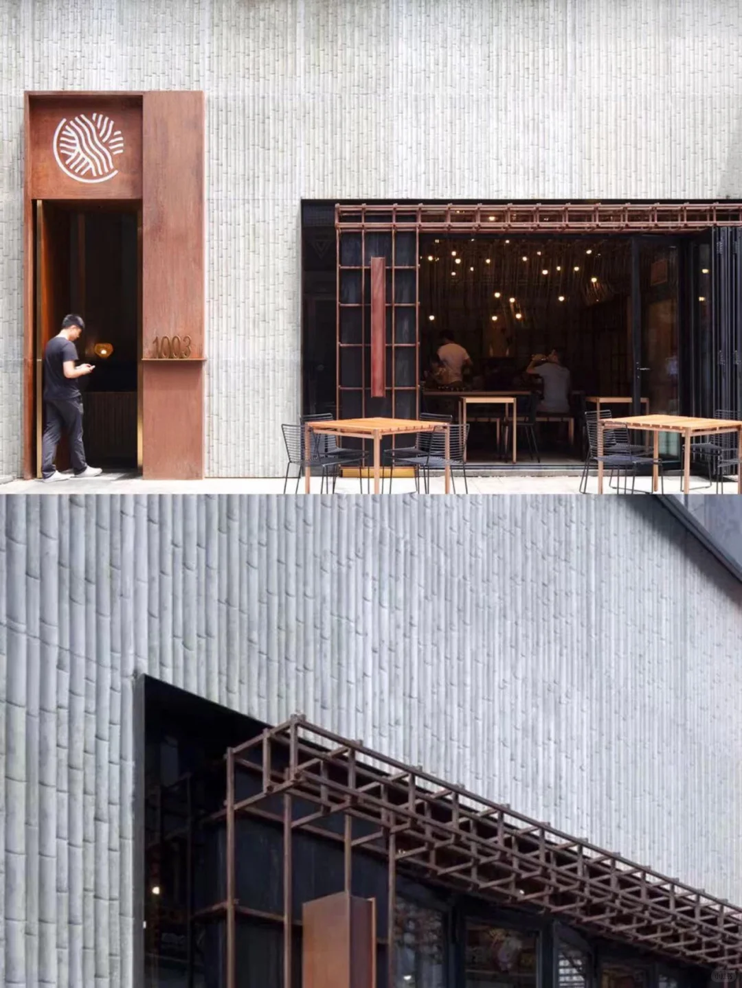 竹模水泥板‼️设计师都在找的新材料