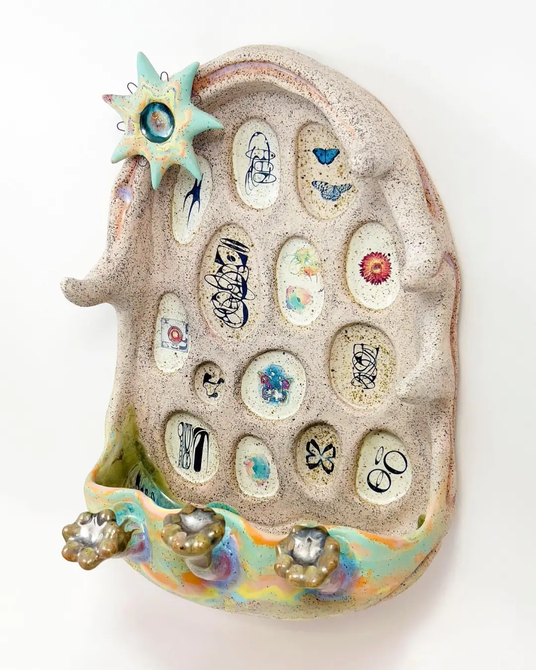 Carson Teal的玻璃制品和陶瓷