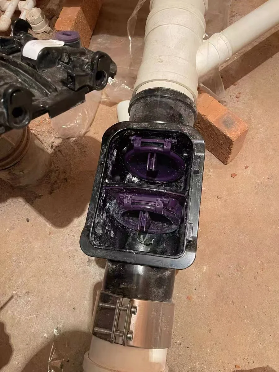 科赛尔止回阀安装实拍