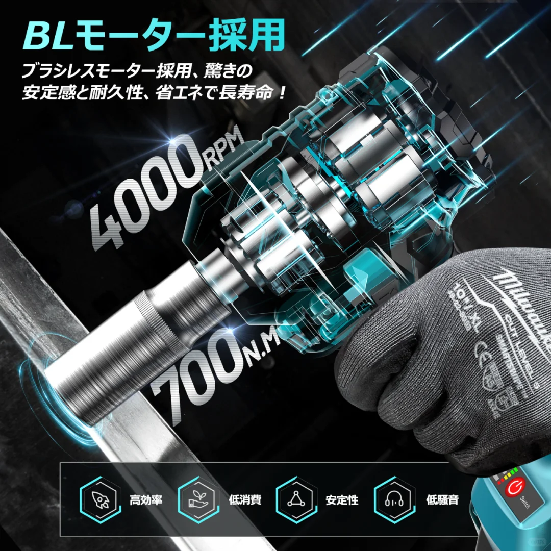 亚马逊精品主图A+设计案例分享--电动扳手