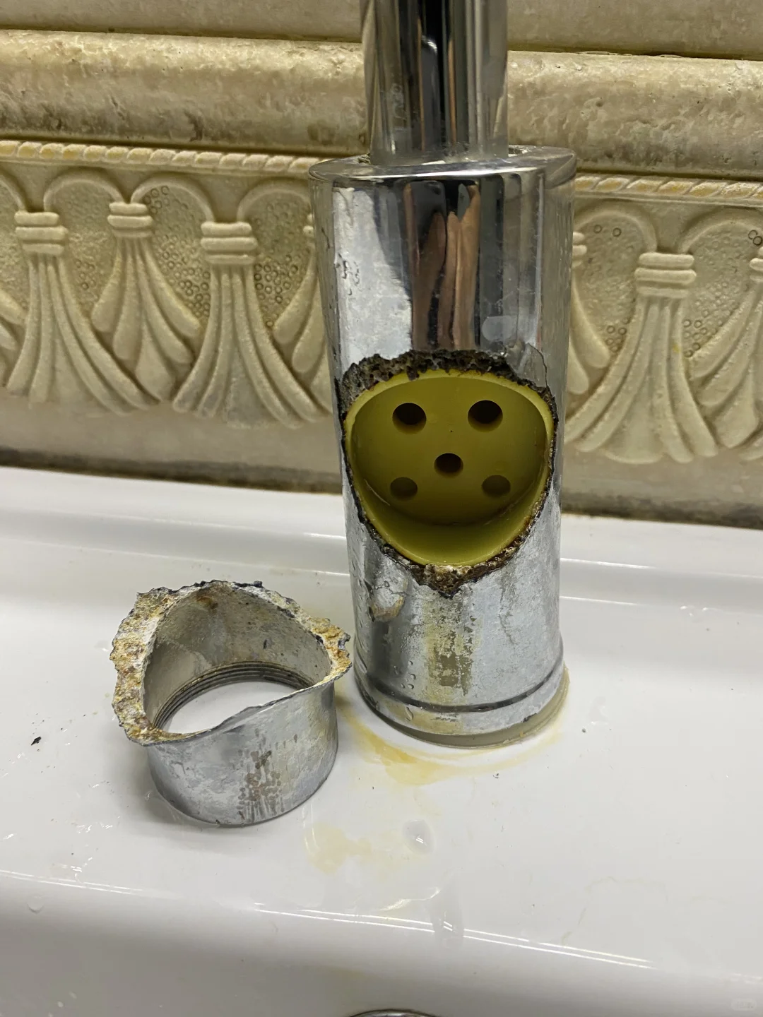 我不仅学会了换阀芯还学会了换水龙头