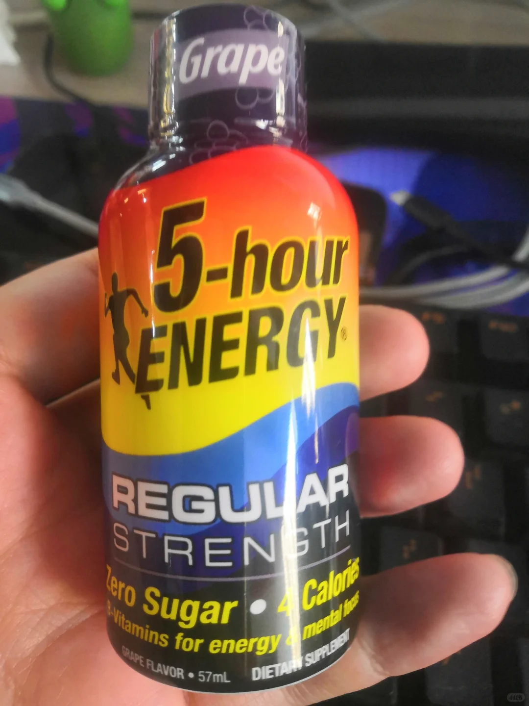 活力爆表！5H能量饮+维B3长效续航