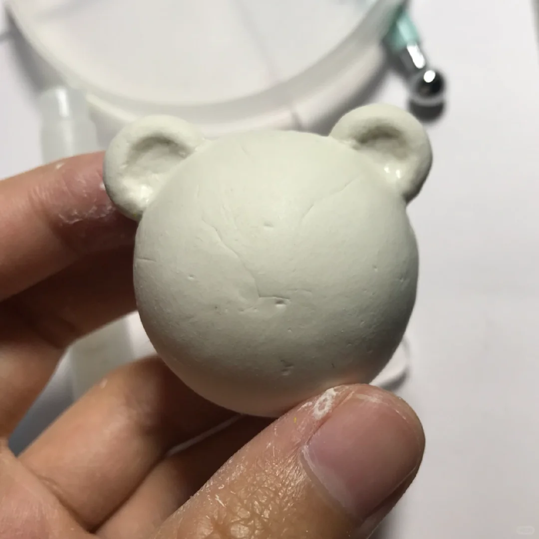 石塑黏土 | 仔仔熊教程分享1