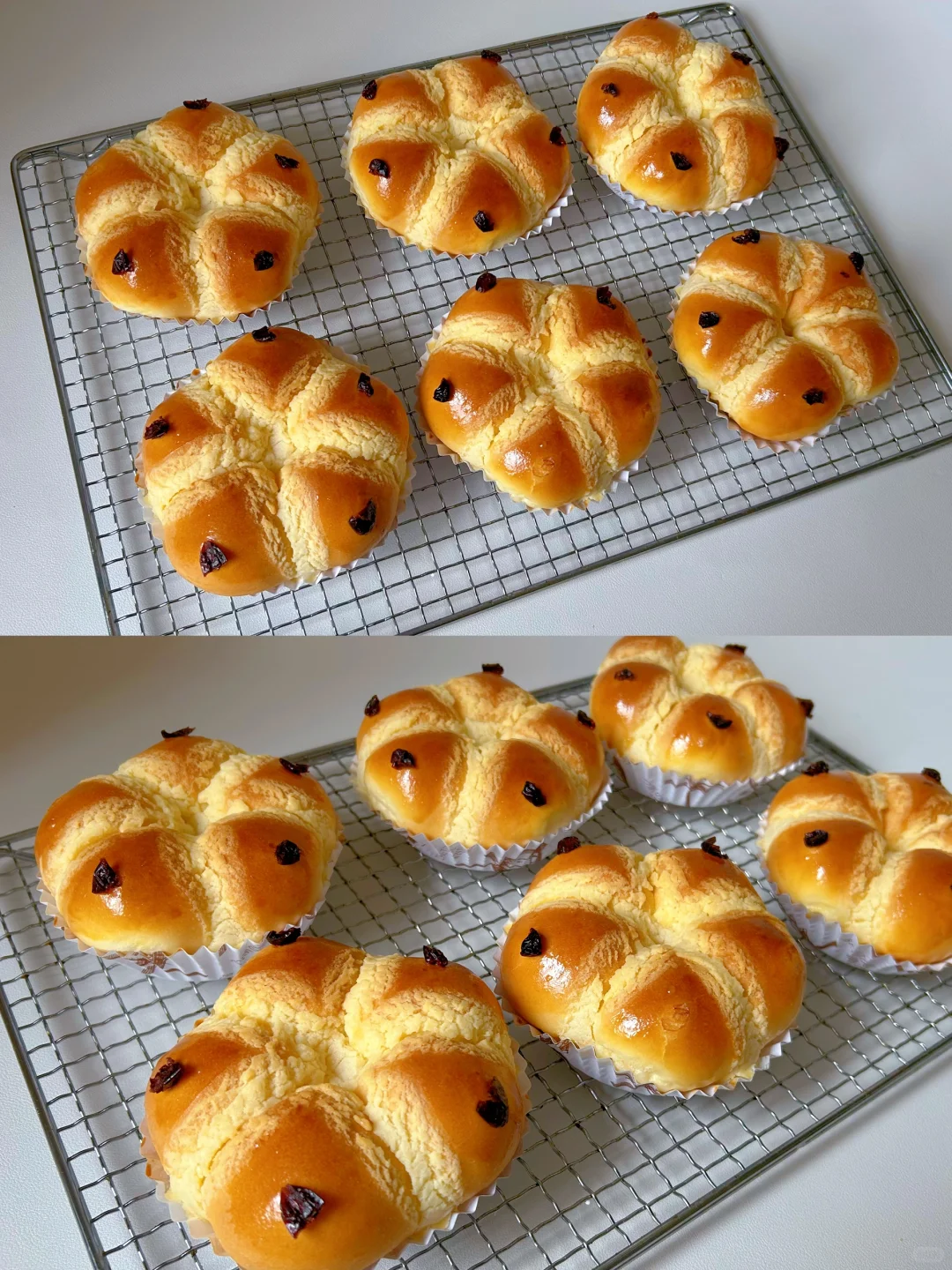 私房爆火的花朵面包‼️原来这么简单‼️