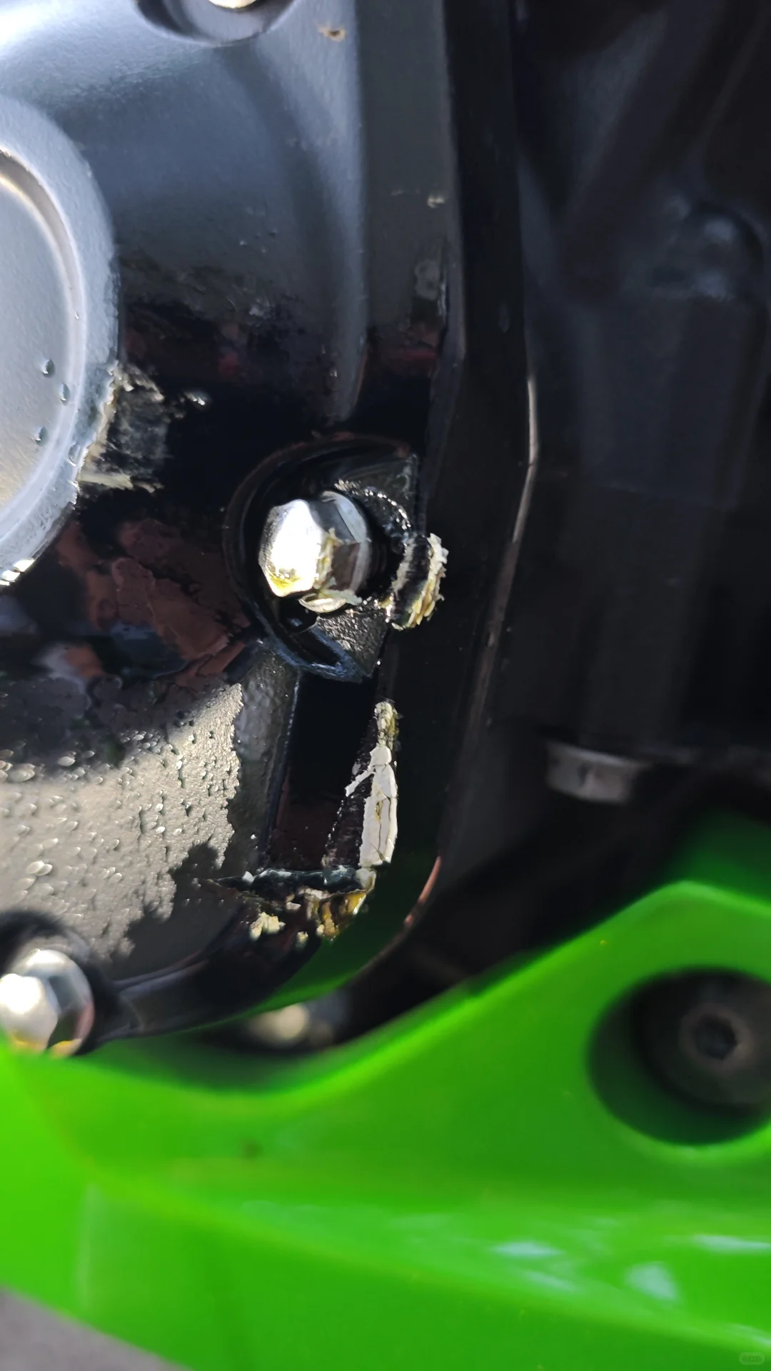 天塌了！川崎z900发动机坏了