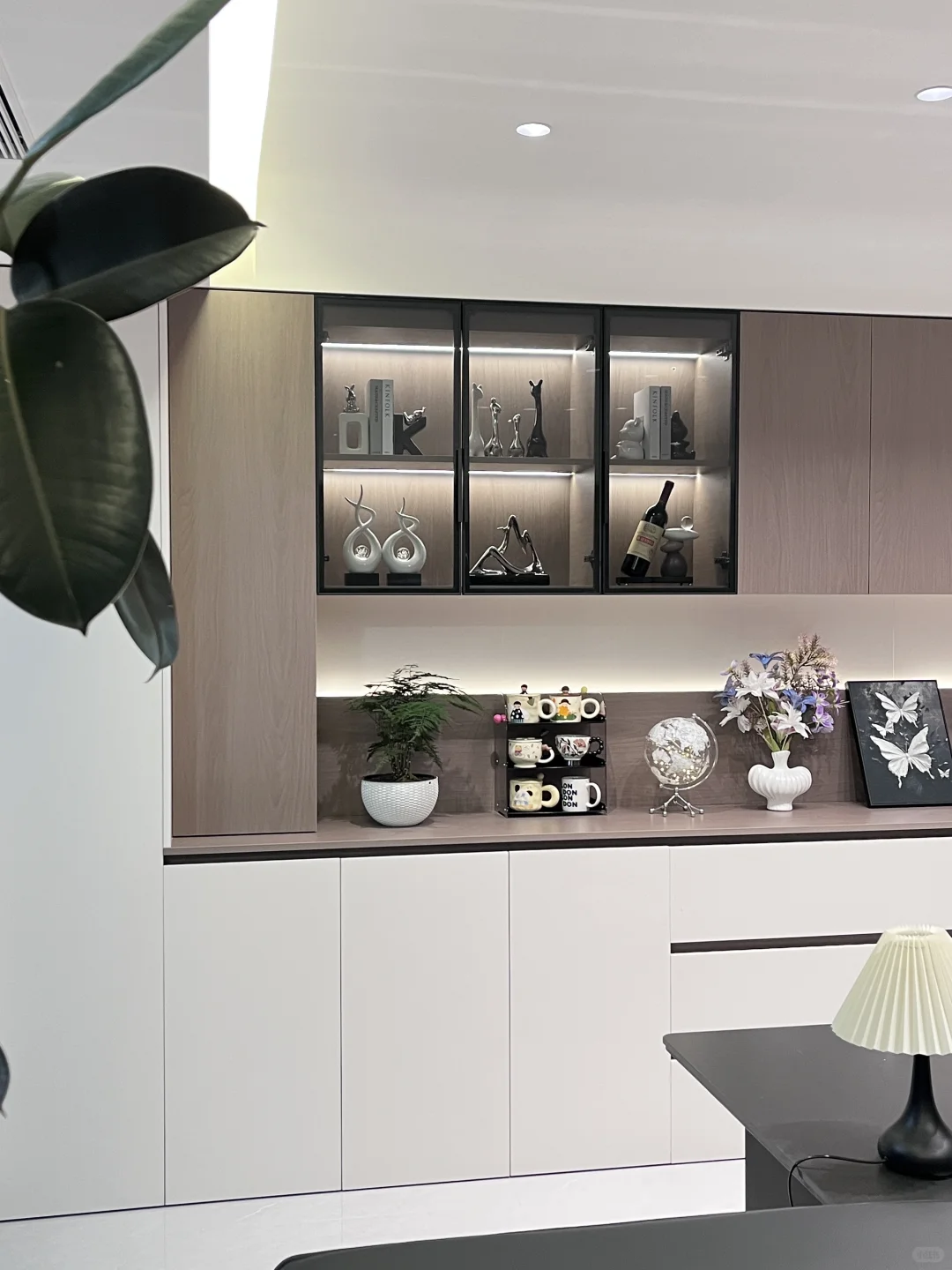 被餐边柜摆件美到失语！实物比图片还绝?