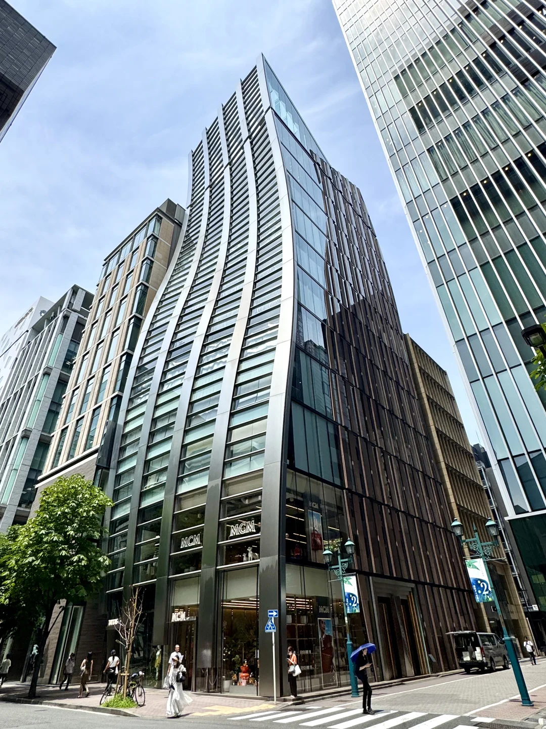 东京建筑外立面的美