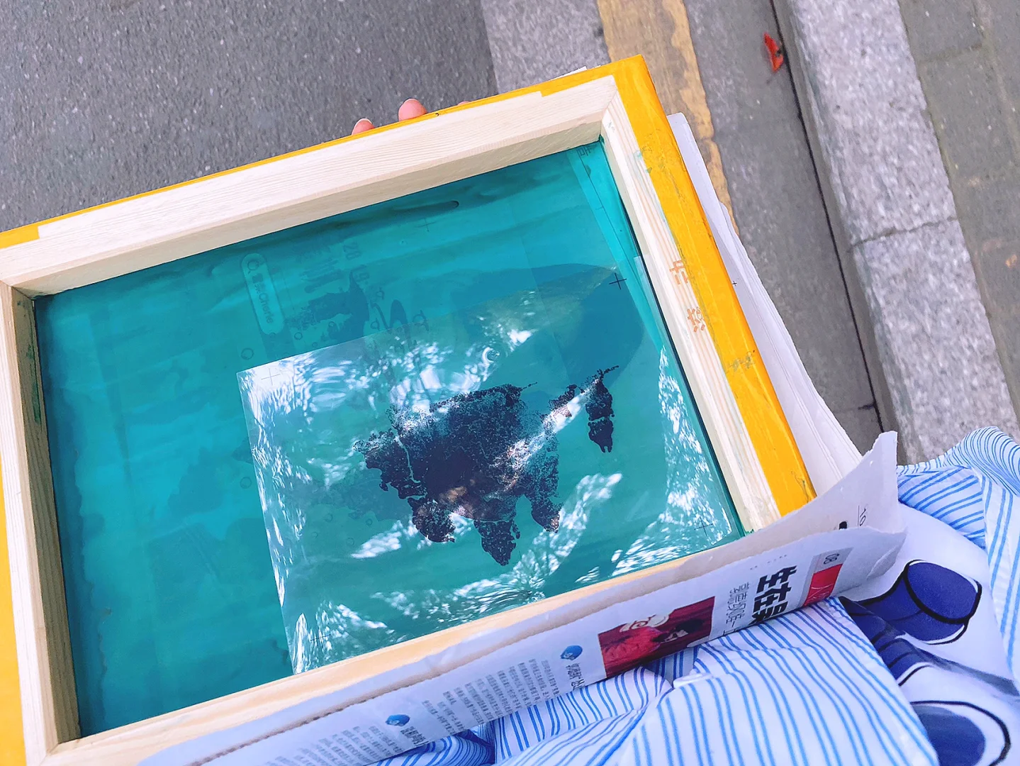 丝网印刷初体验｜第一次不正经的体验