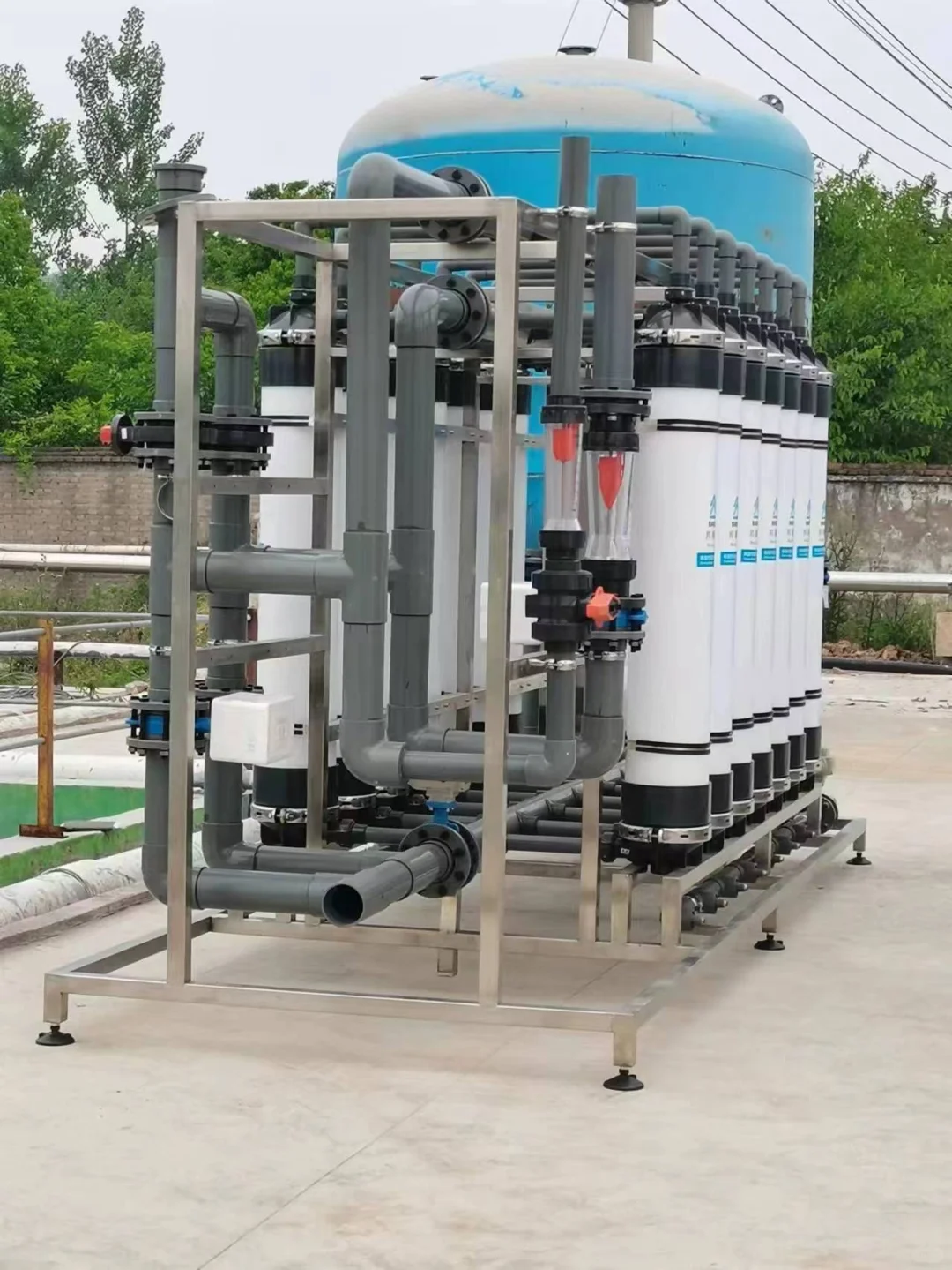 超滤设备处理工业废水的案例分析