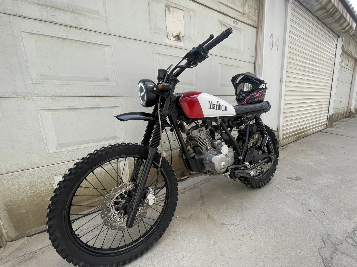 全网首辆新锋锐125改复古越野vmx?️