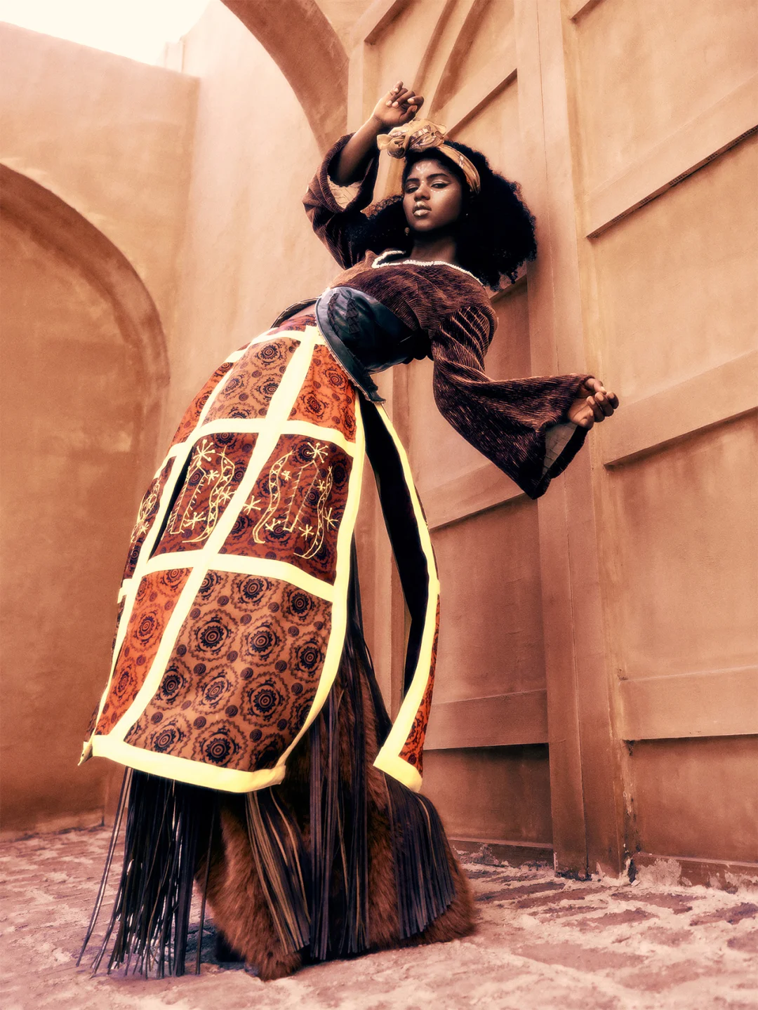 留学服设拍摄｜来自非洲的野性巫女