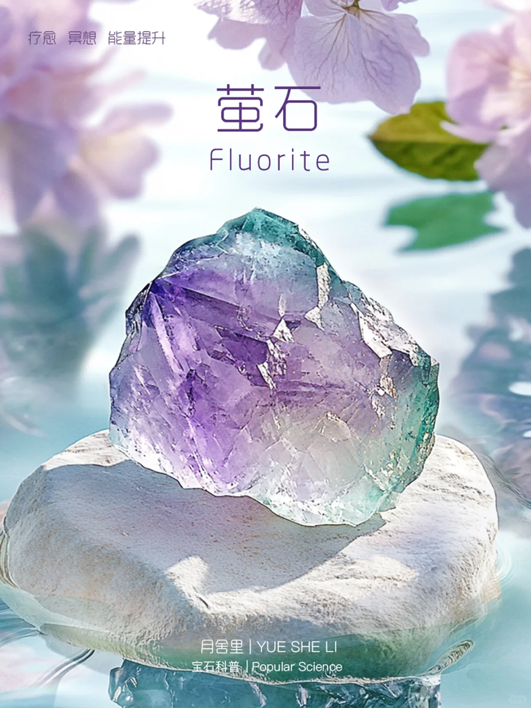 智慧之启｜疗愈水晶萤石